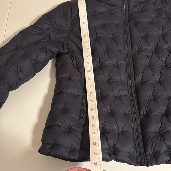 The North Face Holladown Crop Black Puffer Jacket M Quilted - Picture 9 of 11